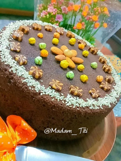 عکسی از دستور کیک خیس شکلاتی 🎂🍫