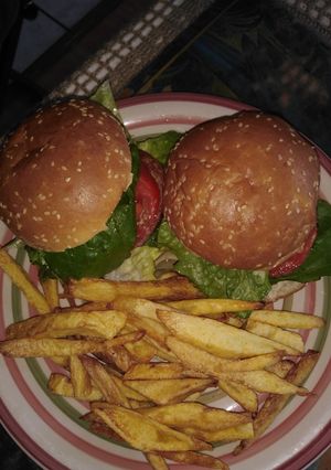 Una foto de Burger King pero en Casita ❤️