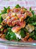 Ensalada mixta con higos frescos
