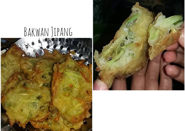 Cara Memasak Bakwan Jipang bahan sederhana