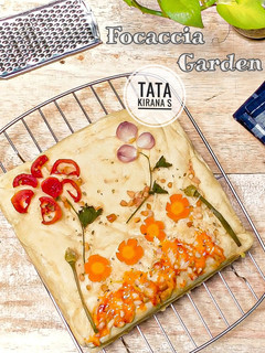 Foto resep Focaccia Garden