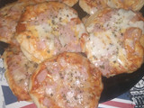 Pizzas caseras (paninis) sin horno