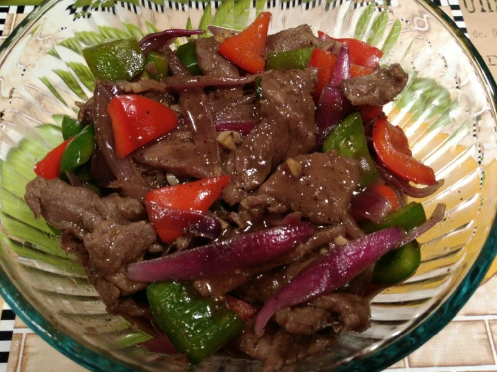 Langkah Gampang Menyiapkan Resep Black Pepper Beef Stir-fry Anti Ribet, Bikin Ngiler