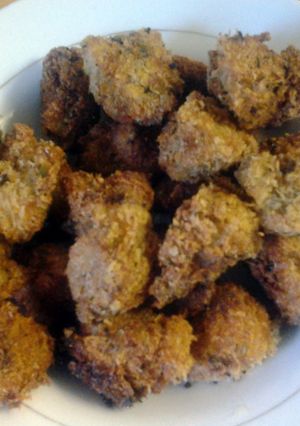 A picture of Anandara's Breaded Mushroom.