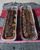 Budín de naranja con cobertura de chocolate 🍫