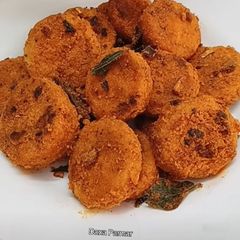 A picture of Tamilnadu Style Crispy Arbi Fry / Seppankizhangu Varuval Roast.