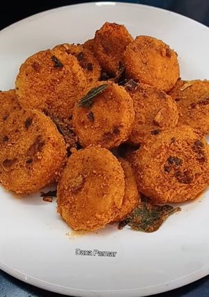 A picture of Tamilnadu Style Crispy Arbi Fry / Seppankizhangu Varuval Roast.