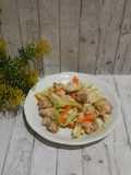 Tumis ayam kol wortel