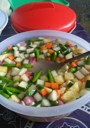 Foto resep Acar timun wortel mentah