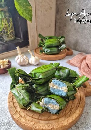Foto resep Lemper Ayam Bunga Telang