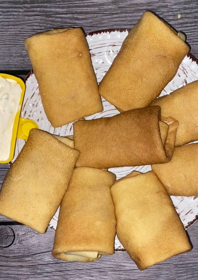 Блинчики с мясом