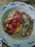 #189.pizza Telur Sosis