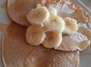 Una foto de proteína vainilla