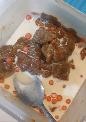 Foto resep Dodol keranjang santan