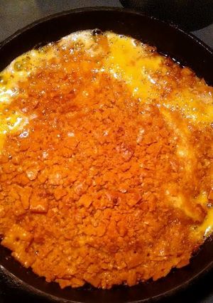 A picture of Geralds Cheez It Chicken.