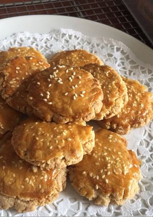 Foto resep Oriental Peanut Cookies 🍪🥜