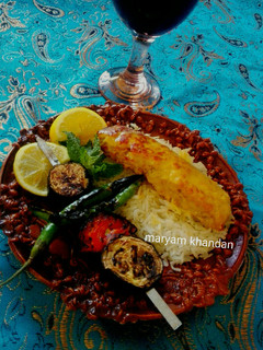 عکسی از دستور کوبیده مرغ تابه ای
