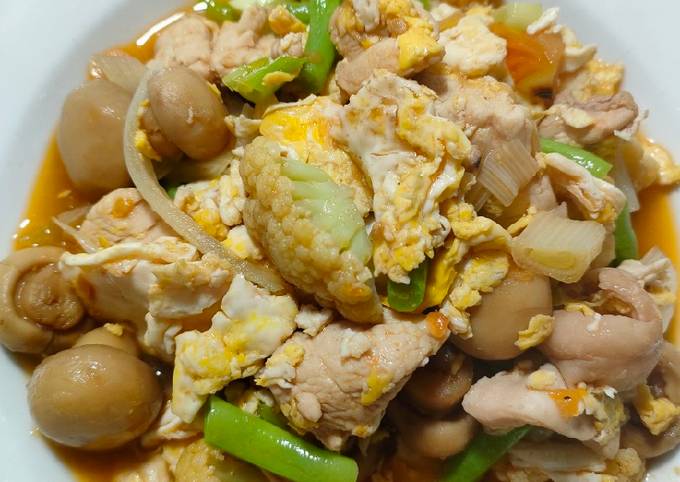 Resep Ayam Sayur Saus Tomat Oleh Key Cookpad