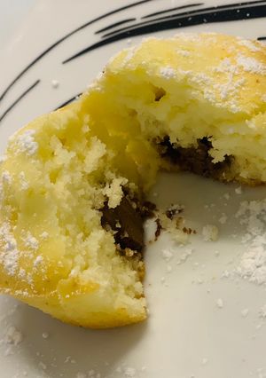 Foto di Mini plum-cake con cuore di cioccolatino senza glutine