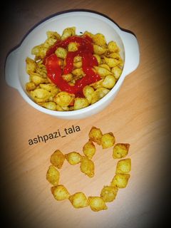 عکسی از دستور چیپس پاستا