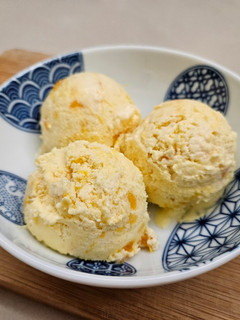 芒果果乾冰淇淋 的食譜成品照片