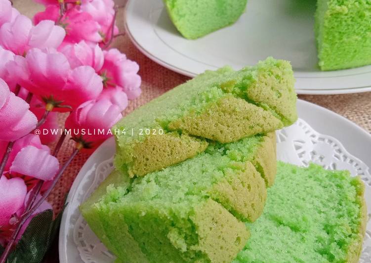 Bolu Pandan Jadul (Santan)