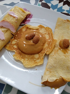 Una foto de Crepes saludables