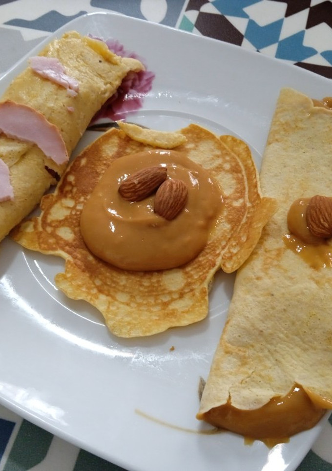 Una foto de Crepes saludables