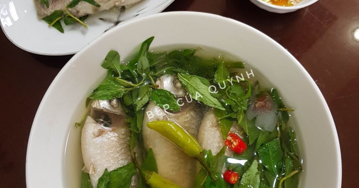 Cách Làm Món Cá Diếc Trứng Nấu Rau Răm của Bếp của Quỳnh - Cookpad
