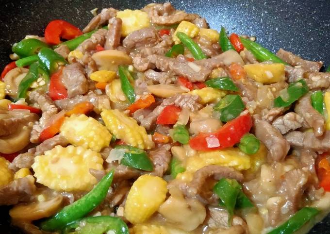 Resep Tumis Sapi dan Sayur yang Menggugah Selera