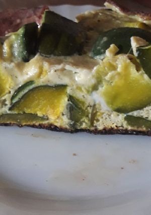 Una foto de Tortilla de zapallitos