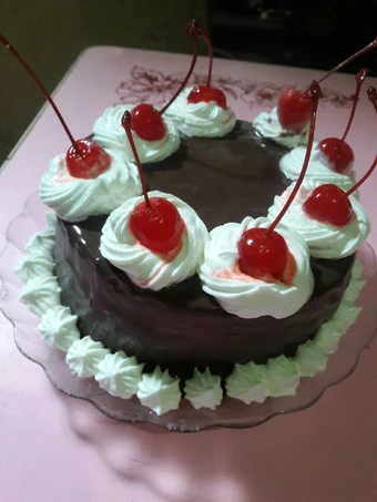 Cara Mudah Membuat Resep  Birthday cake chocolate ganache simple🍰👌 yang Sempurna, Sempurna