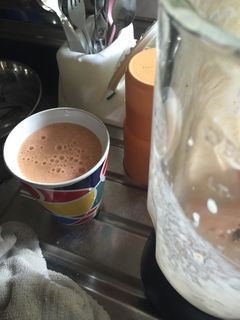 Una foto de Batido de frutas (con leche)