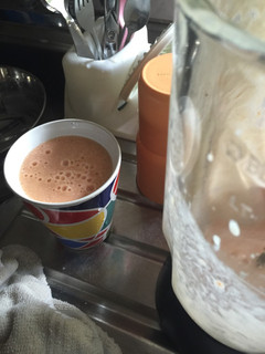 Una foto de Batido de frutas (con leche)