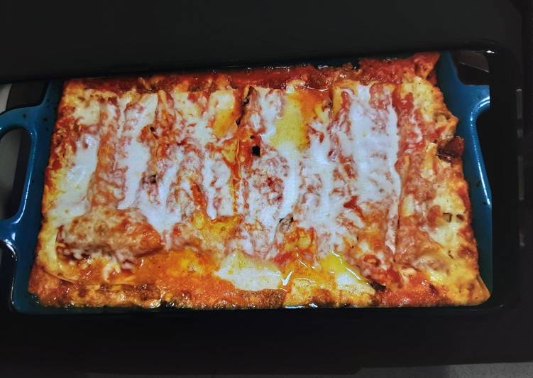 Lauras' mexican casserole (enchilada's)