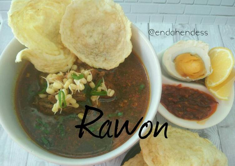 Rawon daging sapi?