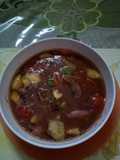 Cumi cumi kuah sardencis