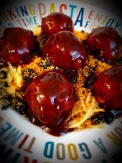 Une photo de Bouchées de dinde sauce ketchup