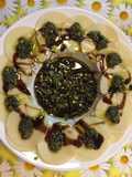 Noite vegetariana - Carpaccio de Pupunha
