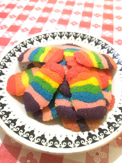 Foto resep Lidah Kucing Rainbow