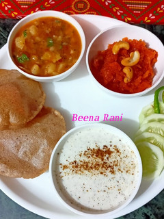 फलाहारी थाली (falahari thali recipe in Hindi) रेसिपी मुख्य फोटो