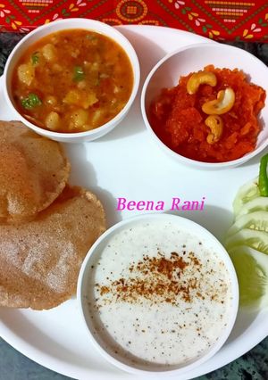 फलाहारी थाली (falahari thali recipe in Hindi) रेसिपी मुख्य फोटो