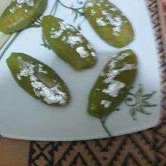 A picture of Parwal mithai.