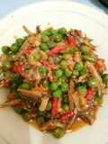 Tumis cempoka with terri