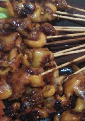 Foto resep Sate Jamur Tiram