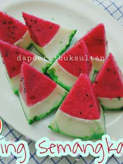 Foto resep Puding semangka
