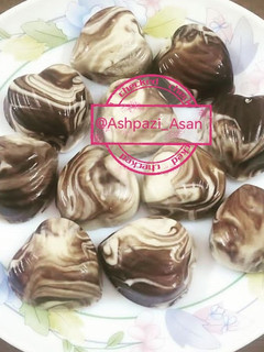 عکسی از دستور شکلات ماربل عیدخونگی بدون شکلات 🍫