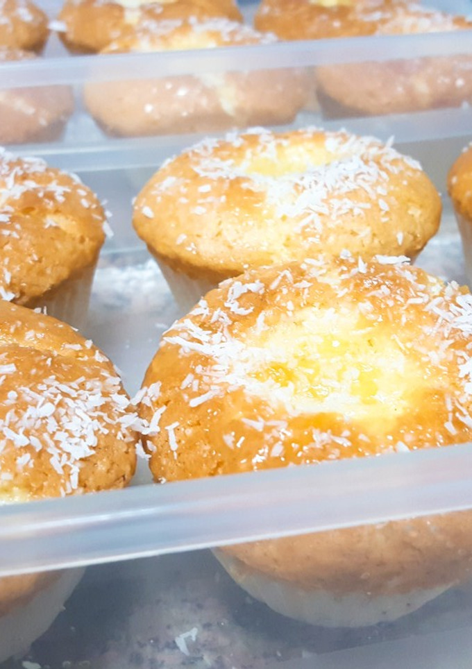 Una foto de Muffins de piña y coco