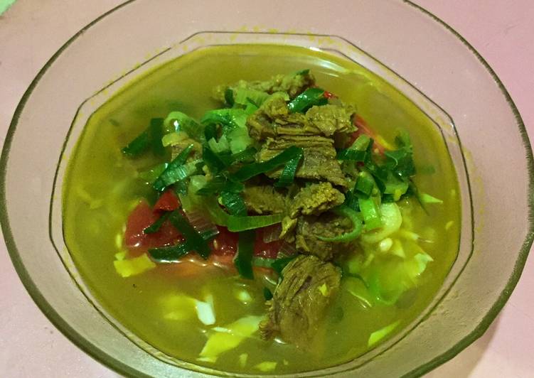 Cara Gampang Membuat Soto Daging Bening yang Enak