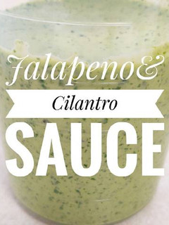 A picture of Jalapeno & Cilantro Sauce 🌶️.